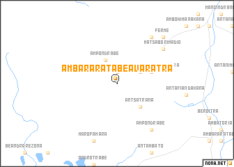 map of Ambararatabe Avaratra