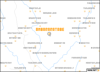 map of Ambararatabe