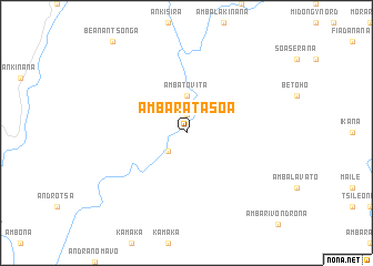 map of Ambaratasoa
