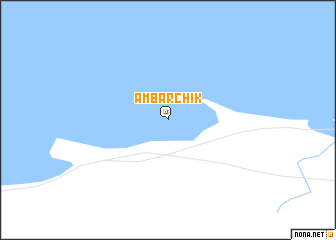 map of Ambarchik