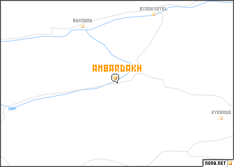map of Ambardakh