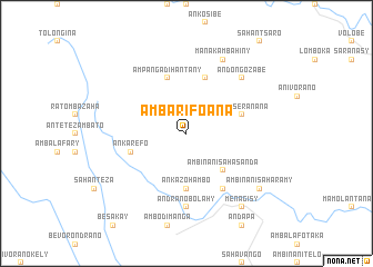 map of Ambarifoana