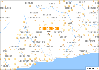 map of Ambarihon