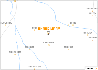 map of Ambarijeby