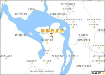 map of Ambarijeby