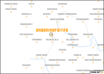 map of Ambarimafaitra