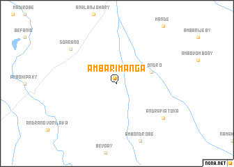 map of Ambarimanga