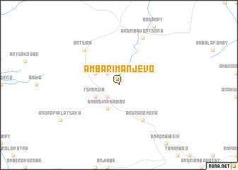 map of Ambarimanjevo