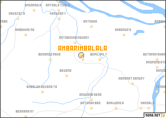 map of Ambarimbalala