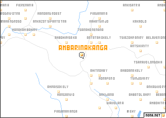 map of Ambarinakanga