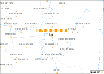 map of Ambariokorano