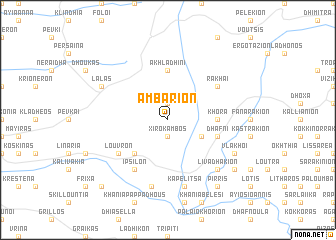 map of Ambárion