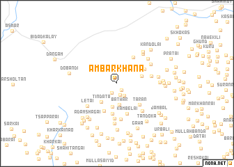 map of Ambar Khāna