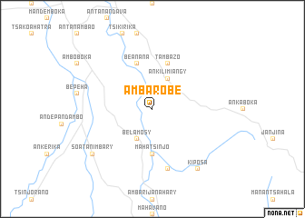 map of Ambarobe