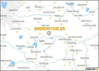 map of Ambarpet Kalān