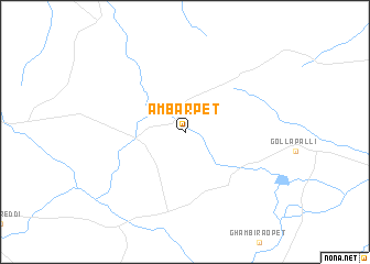 map of Ambarpet