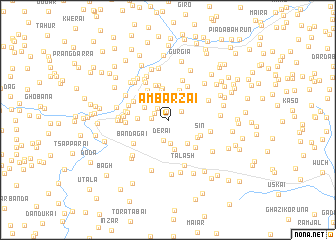 map of Ambārzai