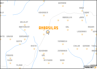 map of Āmba Silas