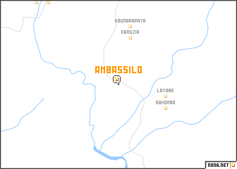 map of Ambassilo