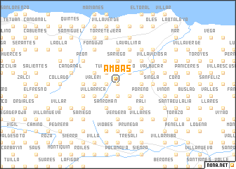 map of Ambás