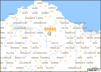 map of Ambás