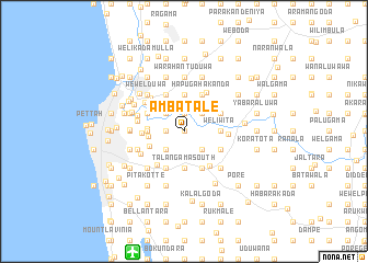 map of Ambatale