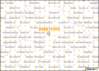 map of Ambatenna