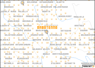 map of Ambatenna