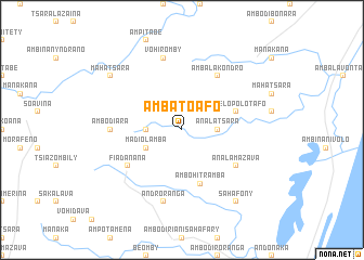 map of Ambatoafo