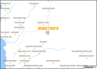 map of Ambatoafo