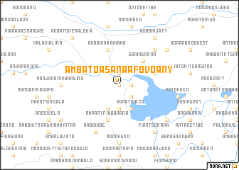 map of Ambatoasana Afovoany