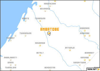 map of Ambatobe