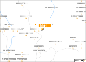 map of Ambatobe