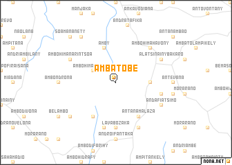 map of Ambatobe