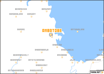 map of Ambatobe