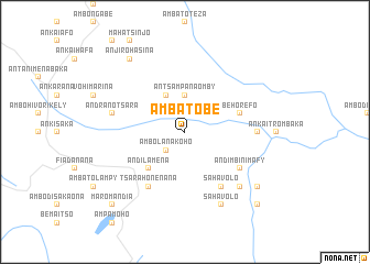 map of Ambatobe