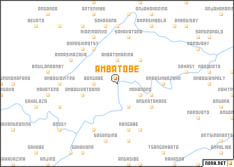 map of Ambatobe