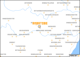 map of Ambatobe