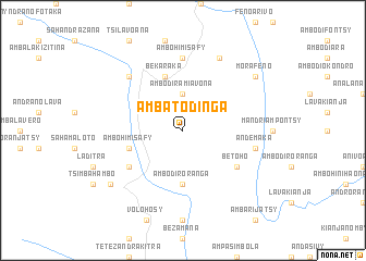 map of Ambatodinga