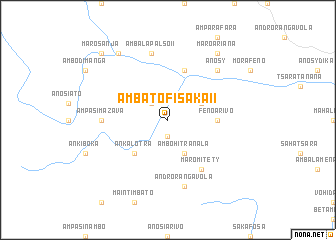 map of Ambatofisaka II