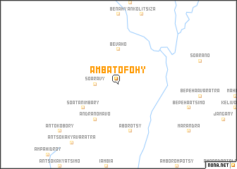 map of Ambatofohy