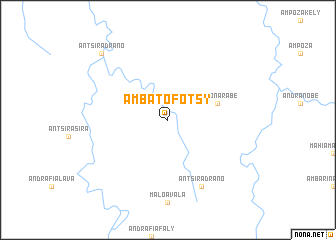 map of Ambatofotsy