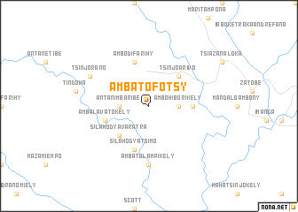 map of Ambatofotsy