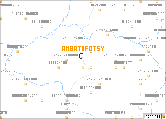 map of Ambatofotsy