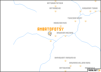 map of Ambatofotsy