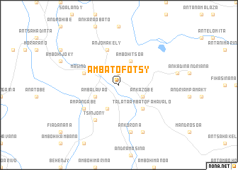 map of Ambatofotsy