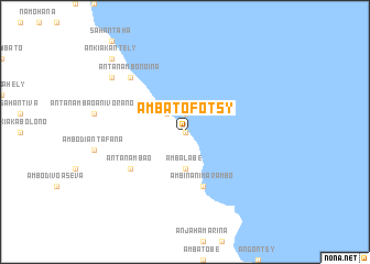 map of Ambatofotsy