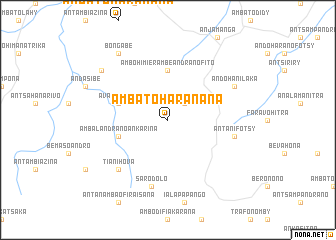 map of Ambatoharanana