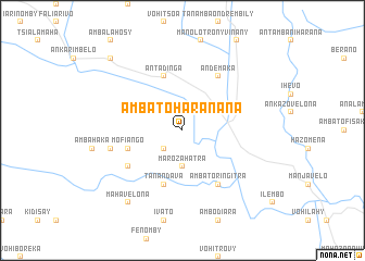 map of Ambatoharanana