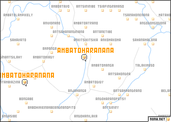 map of Ambatoharanana